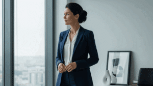 Eine Frau lernt, ihr Selbstvertrauen in der Beziehung zu stärken.