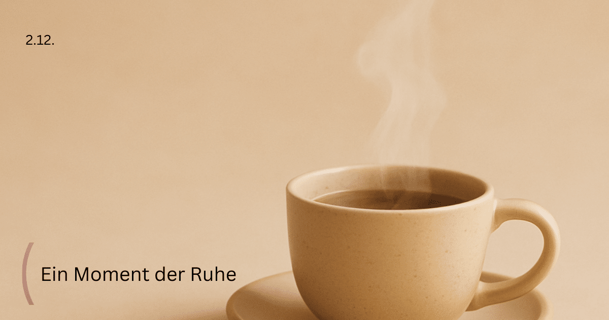 Kleine Freude, Weihnachtsdeko, warm