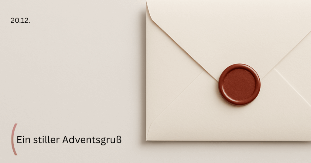 ein Briefumschlag auf hellem Untergrund