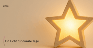 Selbstvertrauen stärken: Ein Licht für dunkle Tage