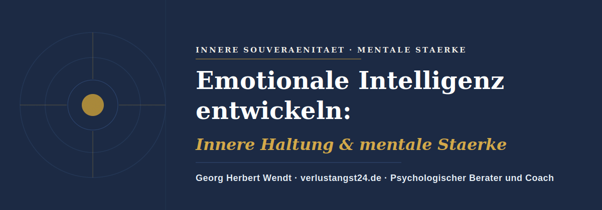 Emotionale Intelligenz entwickeln: Innere Haltung & mentale Stärke – Georg Herbert Wendt, verlustangst24.de