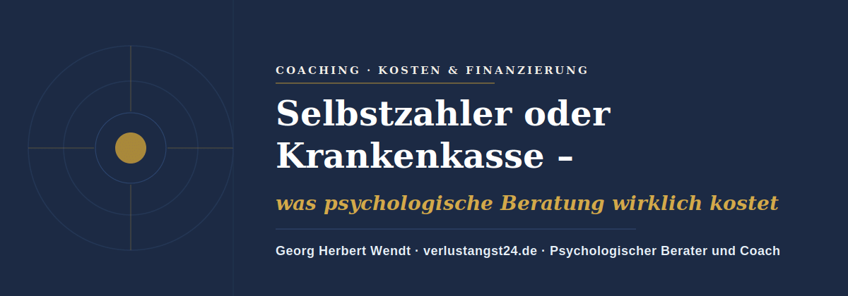 Selbstzahler oder Krankenkasse – Georg Herbert Wendt