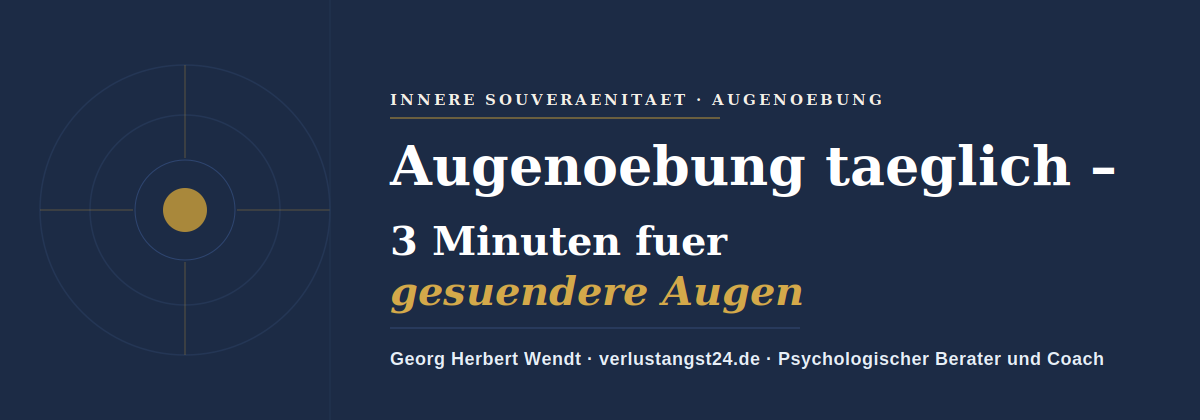 Augenübung täglich – Georg Herbert Wendt