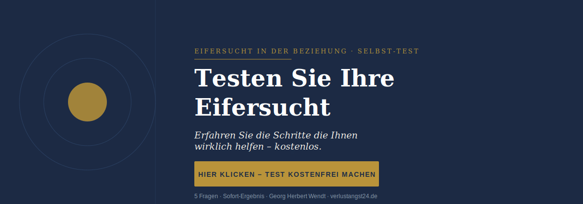 Eifersucht in der Beziehung Test kostenlos – Georg Herbert Wendt