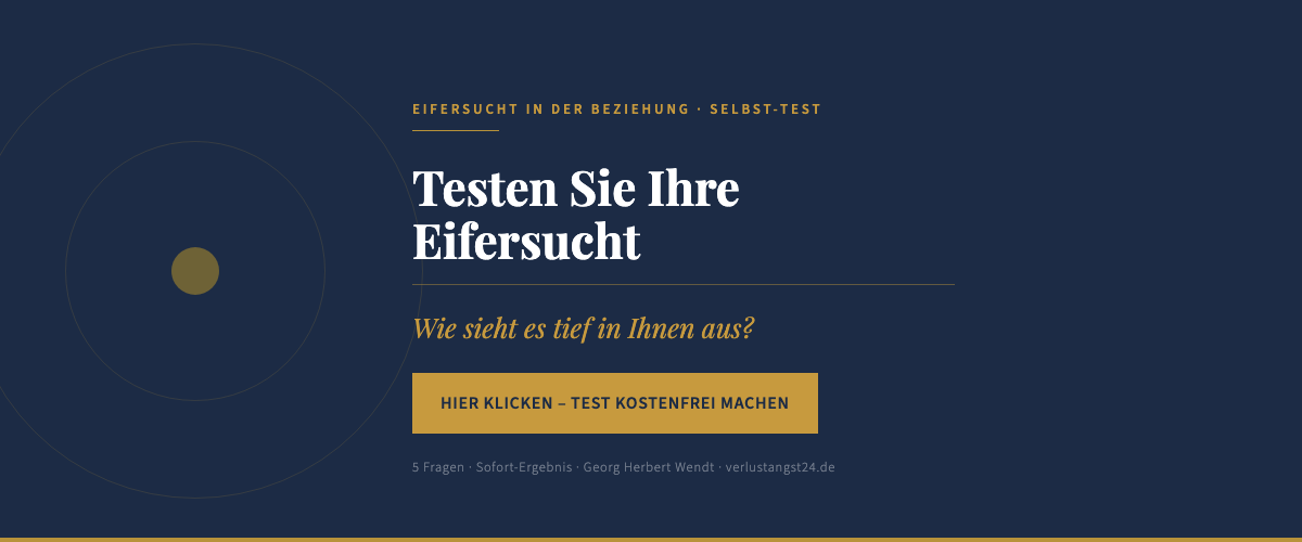 Eifersucht in der Beziehung – Georg Herbert Wendt