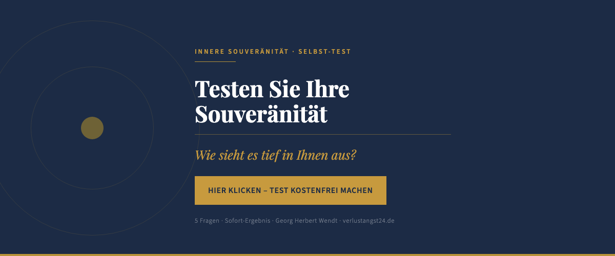 innere Souveränität – Georg Herbert Wendt